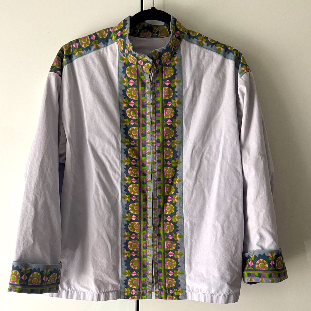 Vintage cotton ethnic bohemian jacket medium